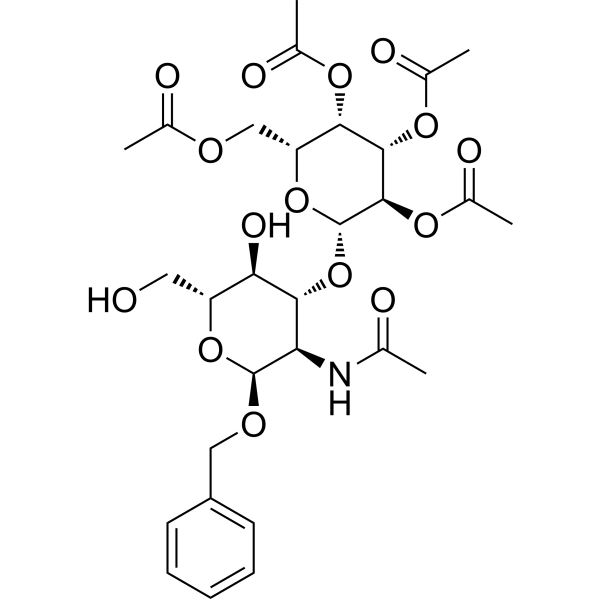 Benzyl 2-acetamido-3-O-(2,3,4,6-tetra-O-acetyl-β-D-galactopyranosyl-2-deoxy-α-D-glucopyranoside 6083